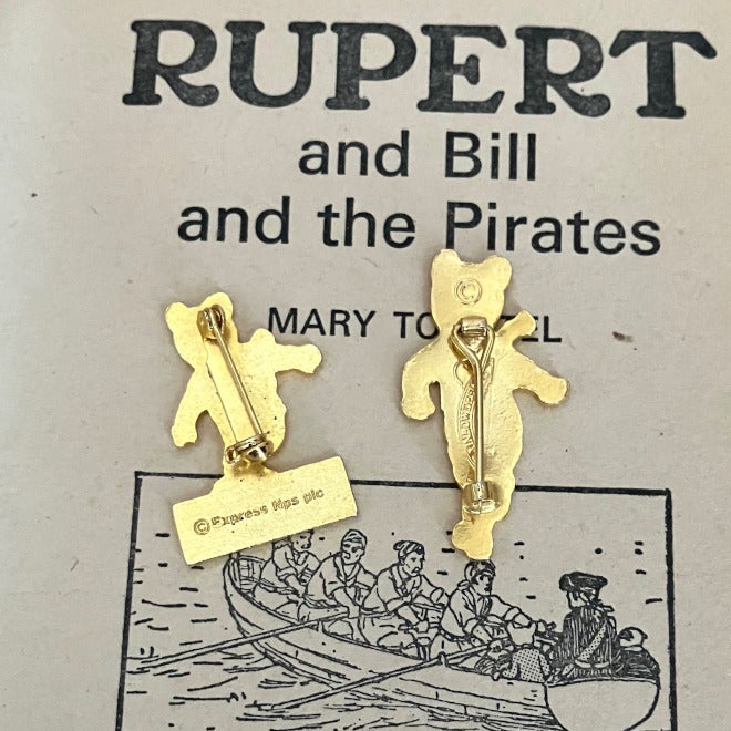 Rupert ルパートベア ピンバッジ2種 | GILLESPIE ROAD